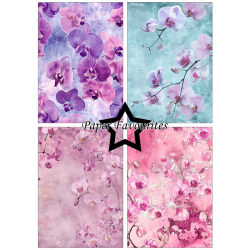 Paper Favourites - Blok A5 - Orchidea / Orkideer