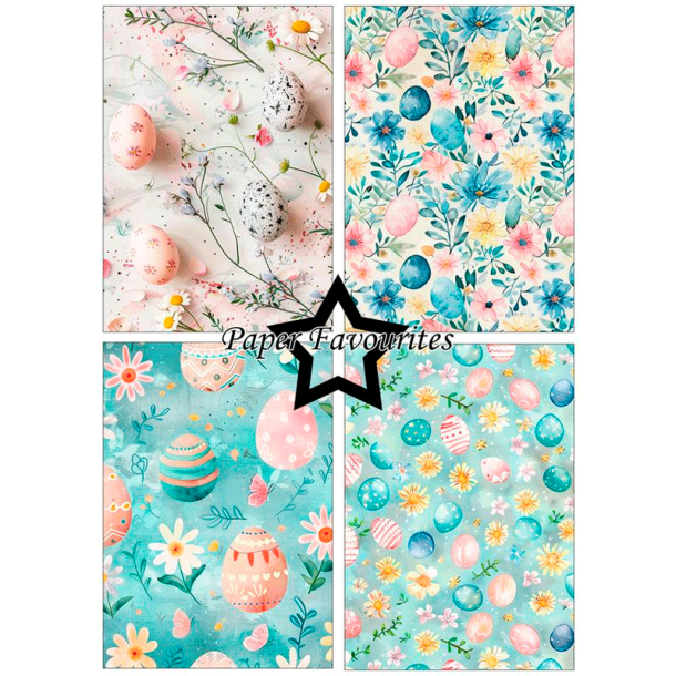 Paper Favourites - Blok A5 - Easter Eggs / P�ske�g