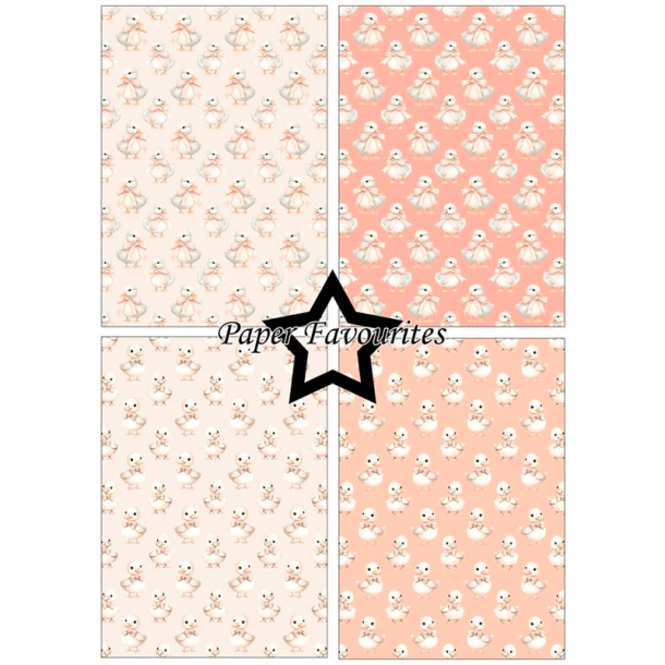 Paper Favourites - Blok A5 - Easter Chicks & Ducks / P�skekyllinger og �llinger