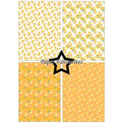 Paper Favourites - Blok A5 - Easter Chicks & Ducks / P�skekyllinger og �llinger