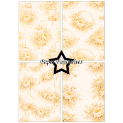 Paper Favourites - Blok A5 - Peony / P�oner