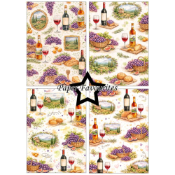 Paper Favourites - Blok A5 - Provence / Tapas