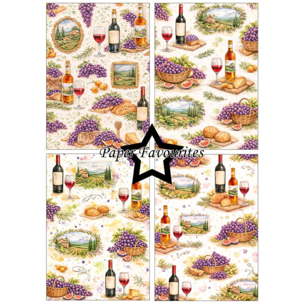 Paper Favourites - Blok A5 - Provence / Tapas