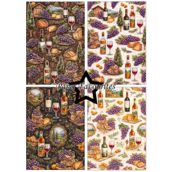 Paper Favourites - Blok A5 - Provence / Tapas