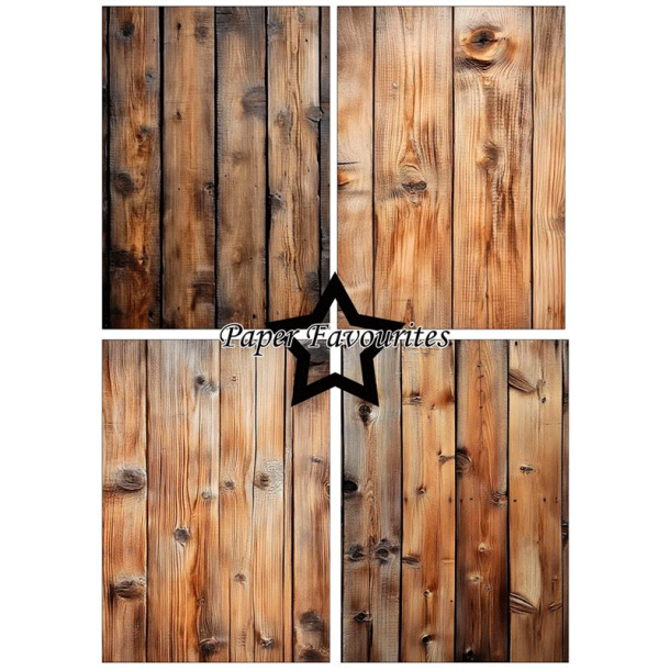 Paper Favourites - Blok A5 - Wood / Tr