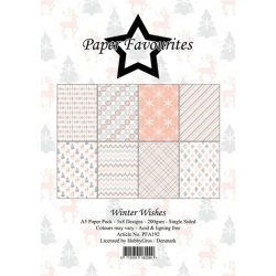 Paper Favourites - Blok A5 - Winter Wishes / Vinternsker