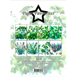 Paper Favourites - Blok A6 - Herbs / Urter
