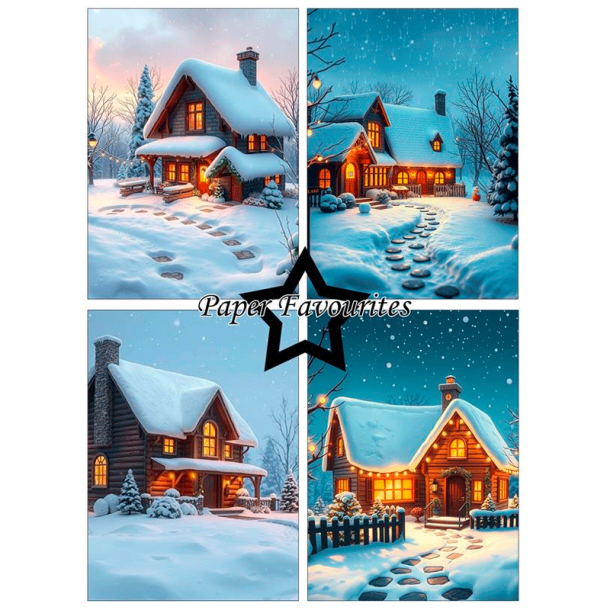 Paper Favourites - Blok A6 - Cozy Winter / Hyggelig vinter