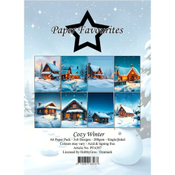 Paper Favourites - Blok A6 - Cozy Winter / Hyggelig vinter