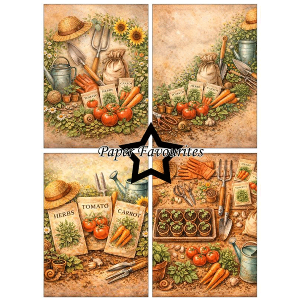 Paper Favourites - Blok A6 - In the Garden / I haven