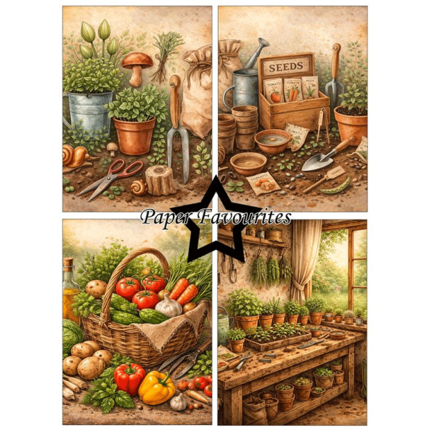 Paper Favourites - Blok A6 - In the Garden / I haven