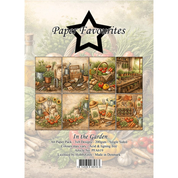 Paper Favourites - Blok A6 - In the Garden / I haven