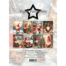Paper Favourites - Blok A6 - Christmas Gnomes / Julenisser