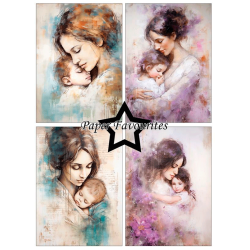 Paper Favourites - Blok A6 - Mother's Love / Mors krlighed