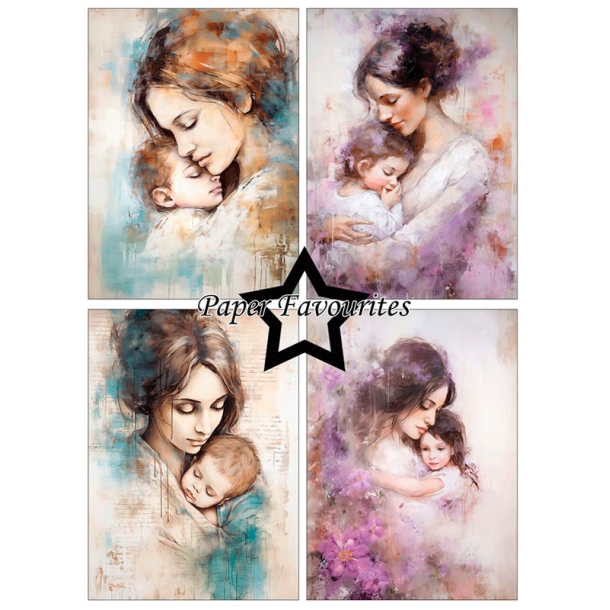 Paper Favourites - Blok A6 - Mother's Love / Mors krlighed