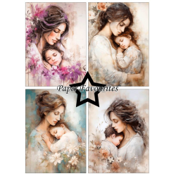 Paper Favourites - Blok A6 - Mother's Love / Mors krlighed