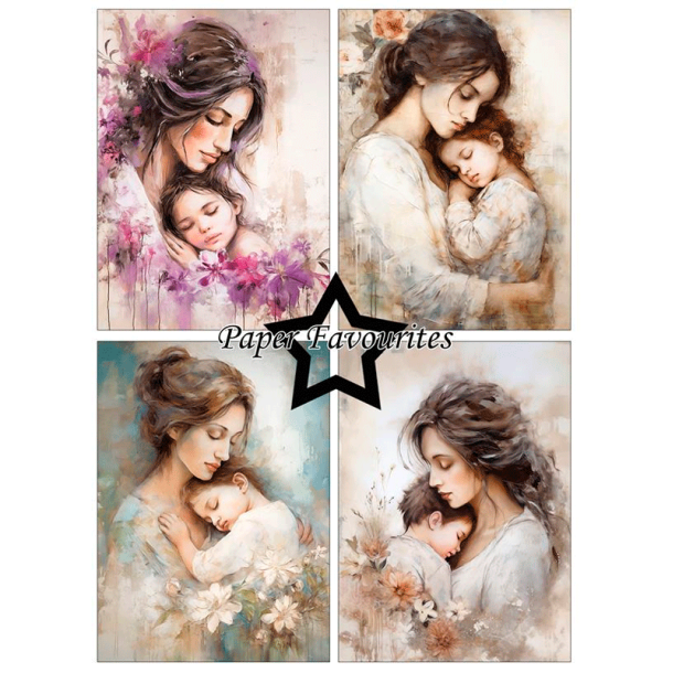 Paper Favourites - Blok A6 - Mother's Love / Mors krlighed
