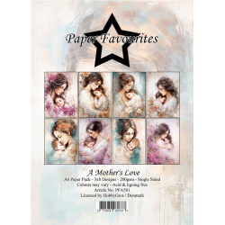 Paper Favourites - Blok A6 - Mother's Love / Mors krlighed