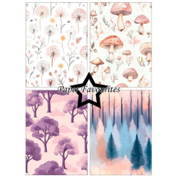 Paper Favourites - Blok A6 - Woodland Fairy / Skovfe