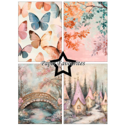 Paper Favourites - Blok A6 - Woodland Fairy / Skovfe