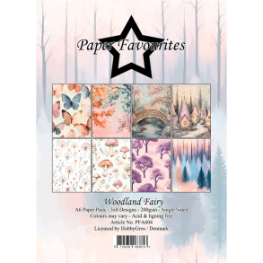 Paper Favourites - Blok A6 - Woodland Fairy / Skovfe