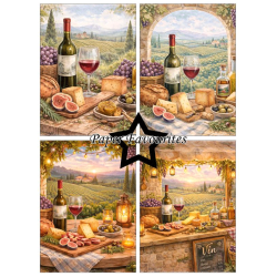 Paper Favourites - Blok A6 - Provence / Tapas