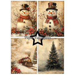 Paper Favourites - Blok A6 - Victorian Christmas / Viktoriansk jul