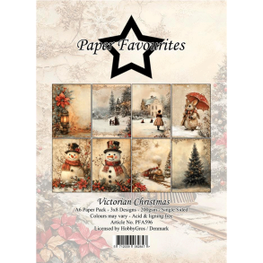 Paper Favourites - Blok A6 - Victorian Christmas / Viktoriansk jul