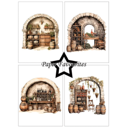 Paper Favourites - Blok A6 - Wine Cellar / Vinklder