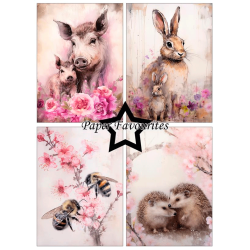 Paper Favourites - Blok A6 - Wildlife / Vilde dyr