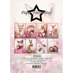 Paper Favourites - Blok A6 - Wildlife / Vilde dyr