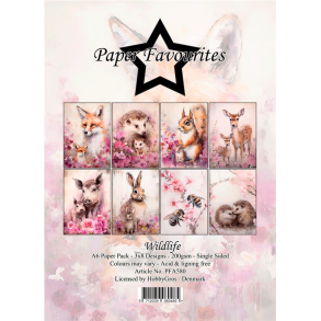 Paper Favourites - Blok A6 - Wildlife / Vilde dyr
