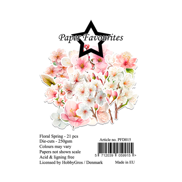 Paper Favourites - Die-Cuts - Floral Spring / Blomster forr