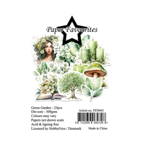 Paper Favourites - Die-Cuts - Green Garden / Gr�n have