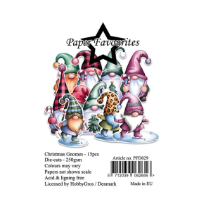 Paper Favourites - Die-Cuts - Christmas Gnomes / Julenisser