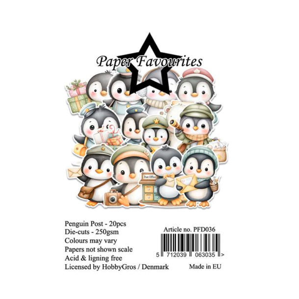 Paper Favourites - Die-Cuts - Penguin Post / Pingvin post