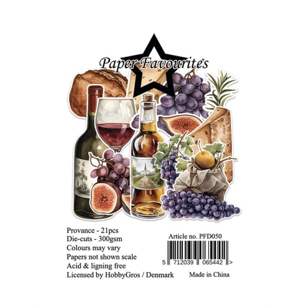 Paper Favourites - Die-Cuts - Provence / Tapas