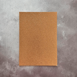 Paper Favourites - Glitter Karton - 250gr. - A4 - Antique Brass