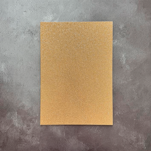 Paper Favourites - Glitter Karton - 250gr. - A4 - Rose Gold