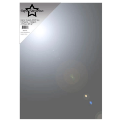 Paper Favourites - Mirror Card Glossy - 250g - A4 - Antique Silver