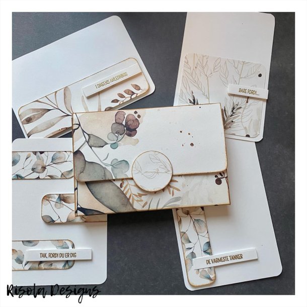 Gavlhusets Design - Papir - Botanik 2