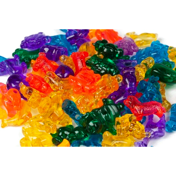 PEARL`N FUN - Dyremis - Transperent - 100 g