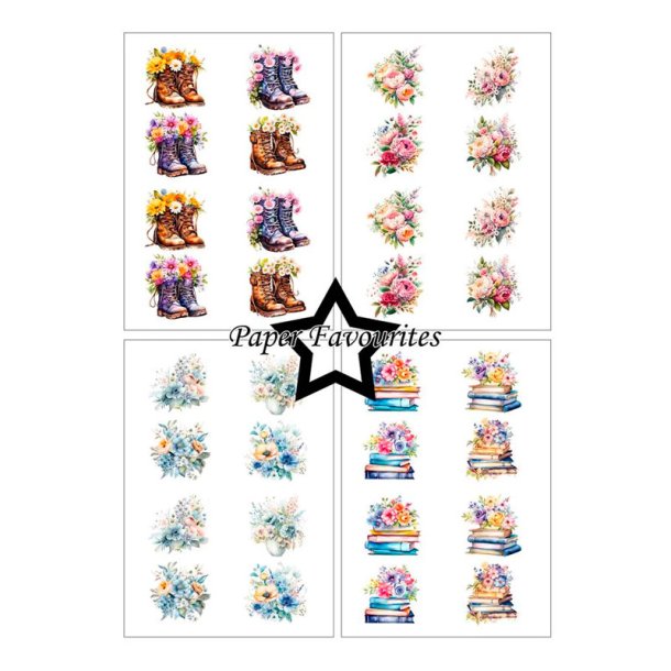 Paper Favourites - Blok A5 - Floral Spring