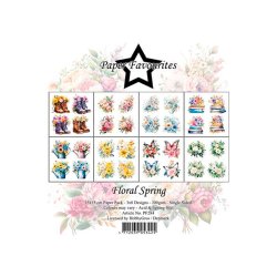 Paper Favourites - Blok 6" - Floral Spring / Blomster forr
