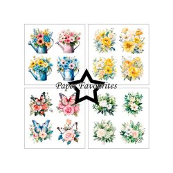 Paper Favourites - Blok 12" - Floral Spring
