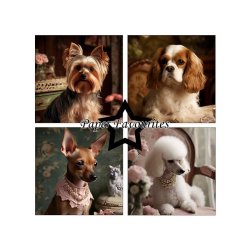 Paper Favourites - Blok 12" - Shabby Dogs