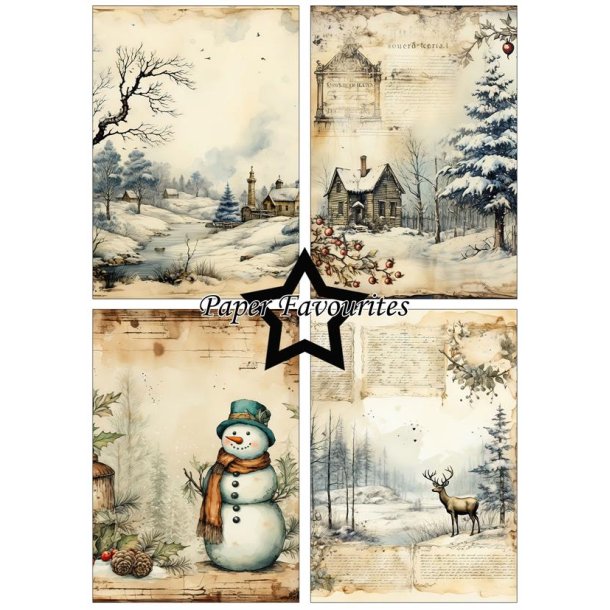 Paper Favourites - Blok A5 - Vinter