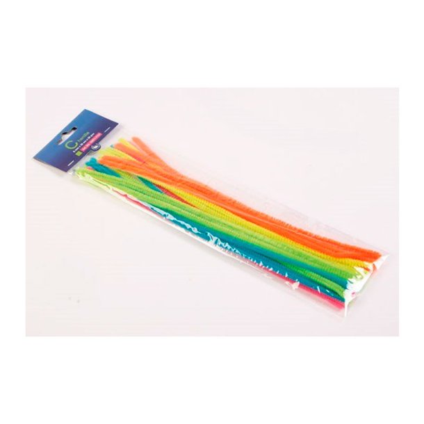 Piberenser - Neon - 6mm x 30cm - 20stk ass