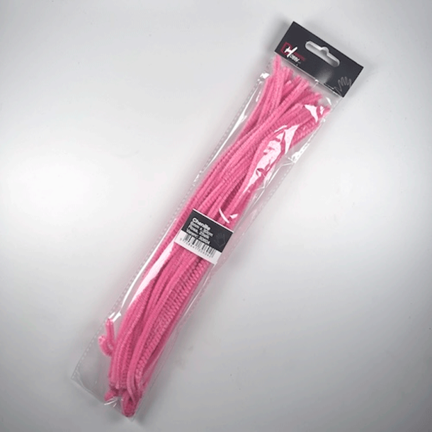 Piberenser - Chenille - 30 cm - Rosa