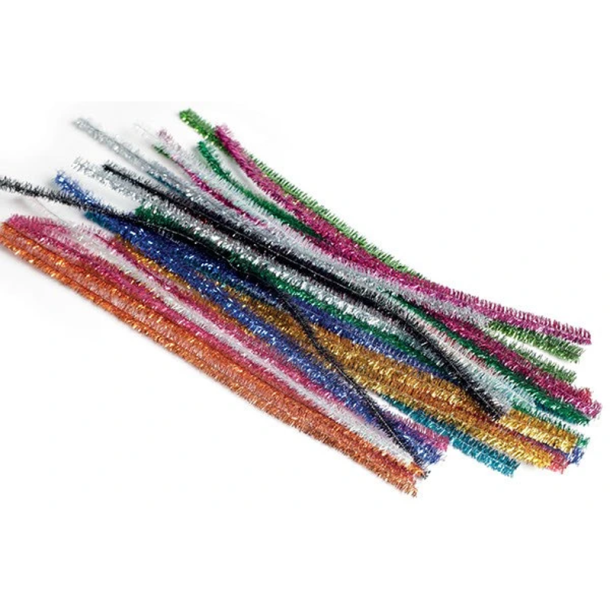 Piberensere - Chenille - Glitter - 30 cm